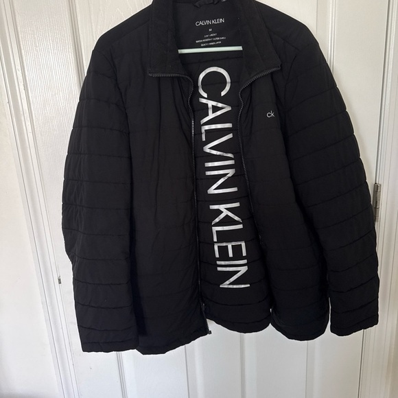 Calvin Klein Men's Black Puffer Jacket - Picture 1 of 4